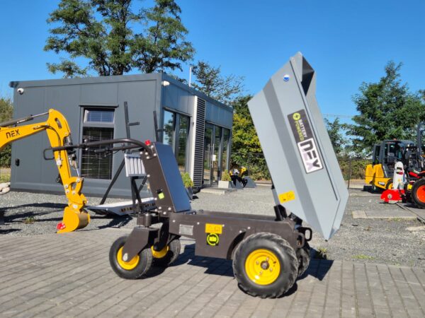 NEX N500E Wozidło elektryczne Taczka wysyp elektryczny 100% elektryk