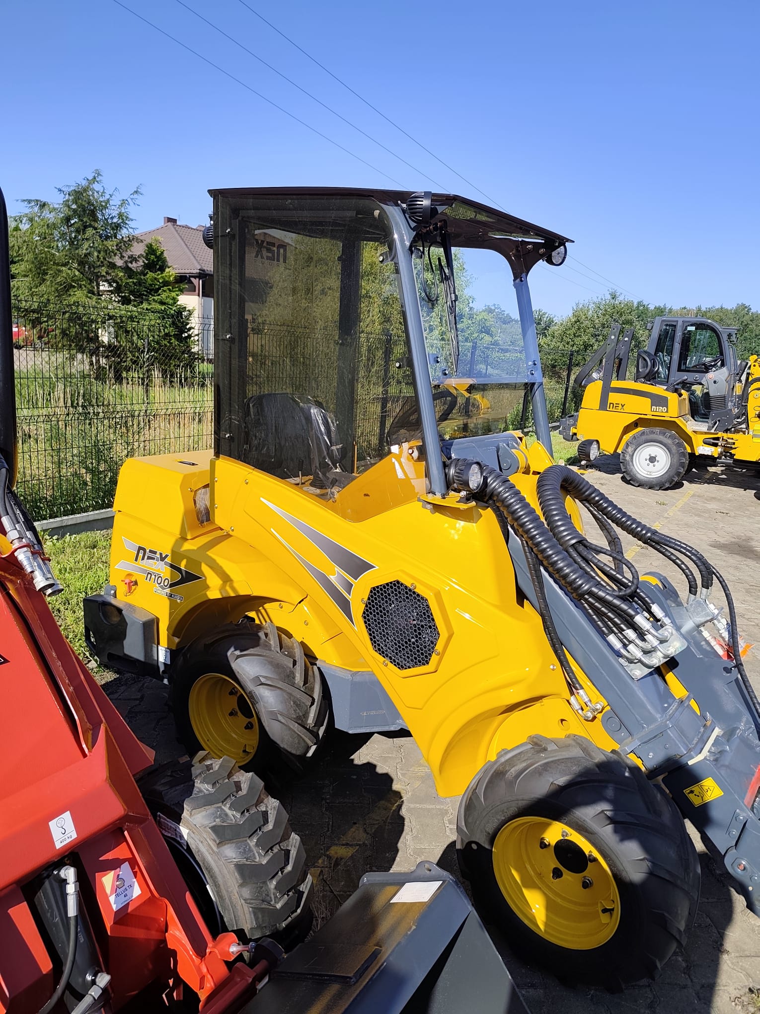 Ładowarka NEX N100 z kabiną - obrazek 6